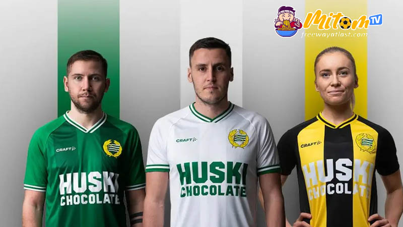 Huy hiệu và trang phục ra sân của Hammarby 